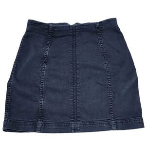 FP Free People Black Mini Skirt